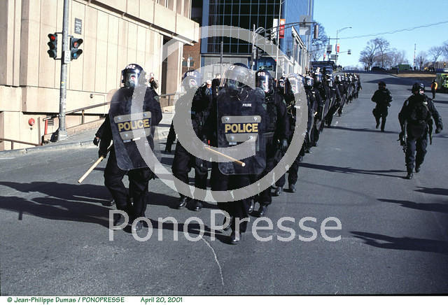 Police in Quebec City