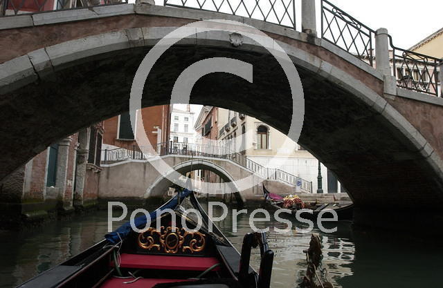 Gondola on canal