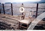 Chair on boat
